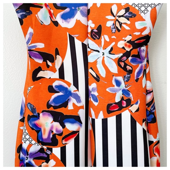 Clover Canyon Floral Discs Neoprene Dress S - Picture 12 of 16